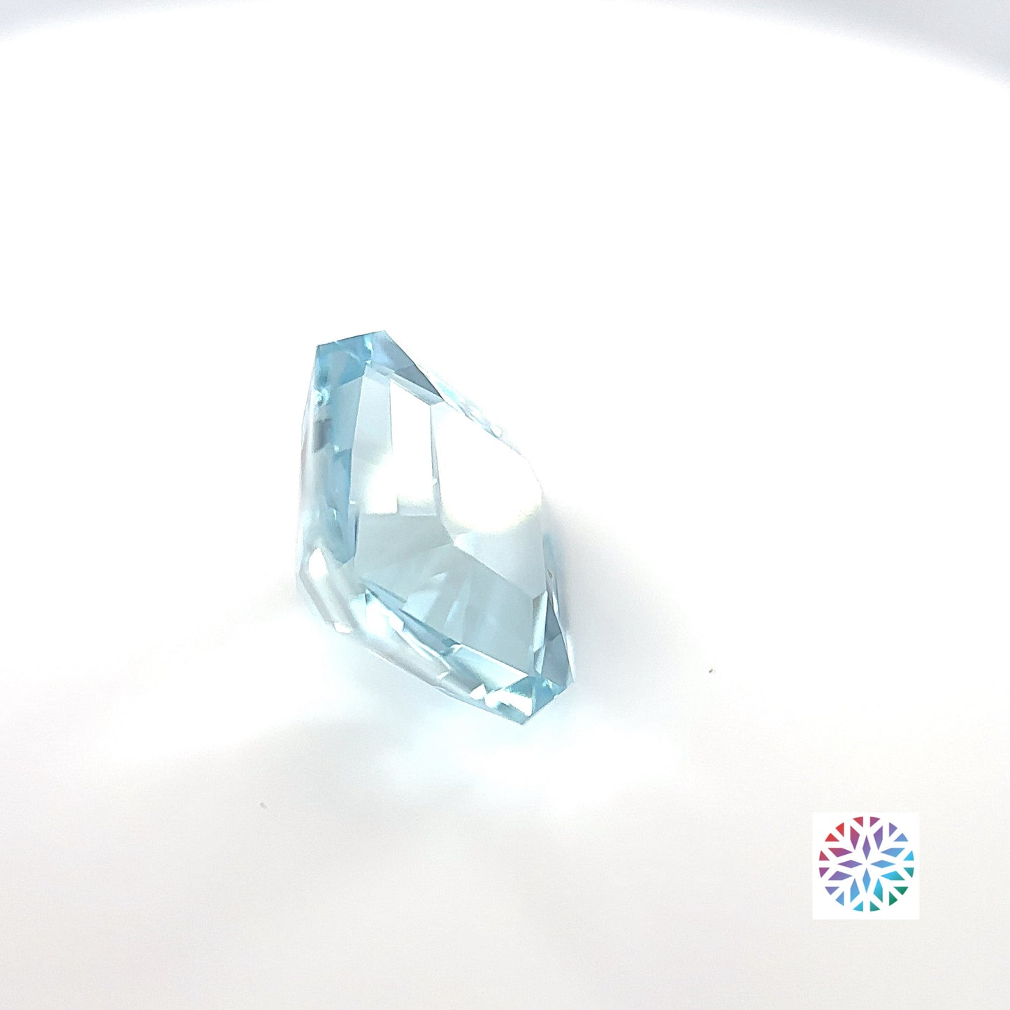 Aquamarine- Emerald, 2.64ct, 8.8 x 8.8 x 6.0mm