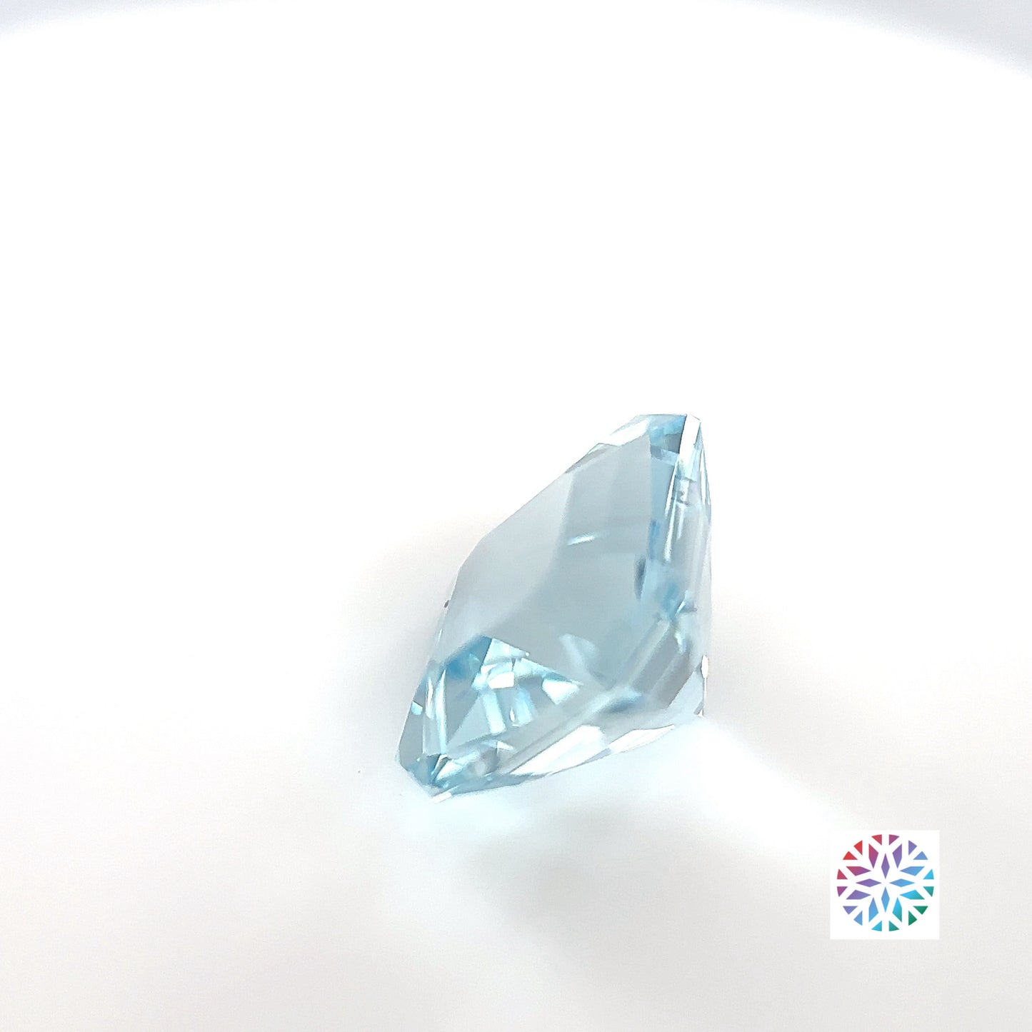 Aquamarine- Emerald, 2.64ct, 8.8 x 8.8 x 6.0mm