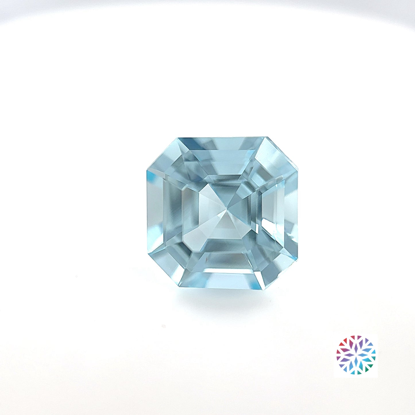 Aquamarine- Emerald, 2.64ct, 8.8 x 8.8 x 6.0mm