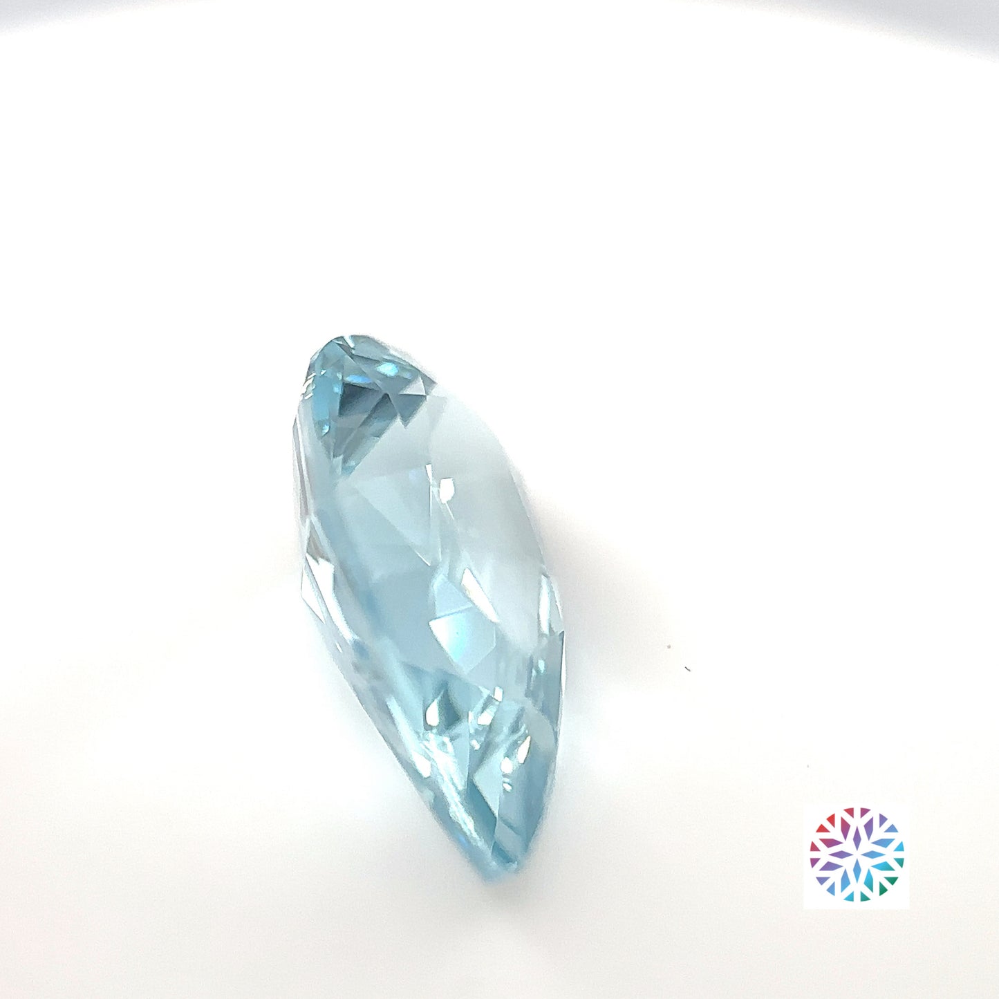 Aquamarine- Pear, 3.46ct, 14.6 x 8.7 x 5.9mm