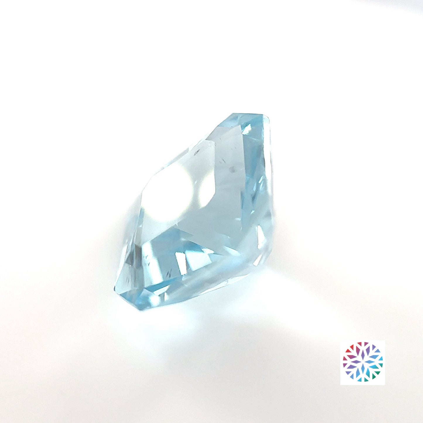 Aquamarine- Emerald, 4.56ct, 10.5 x 10.5 x 7.4mm