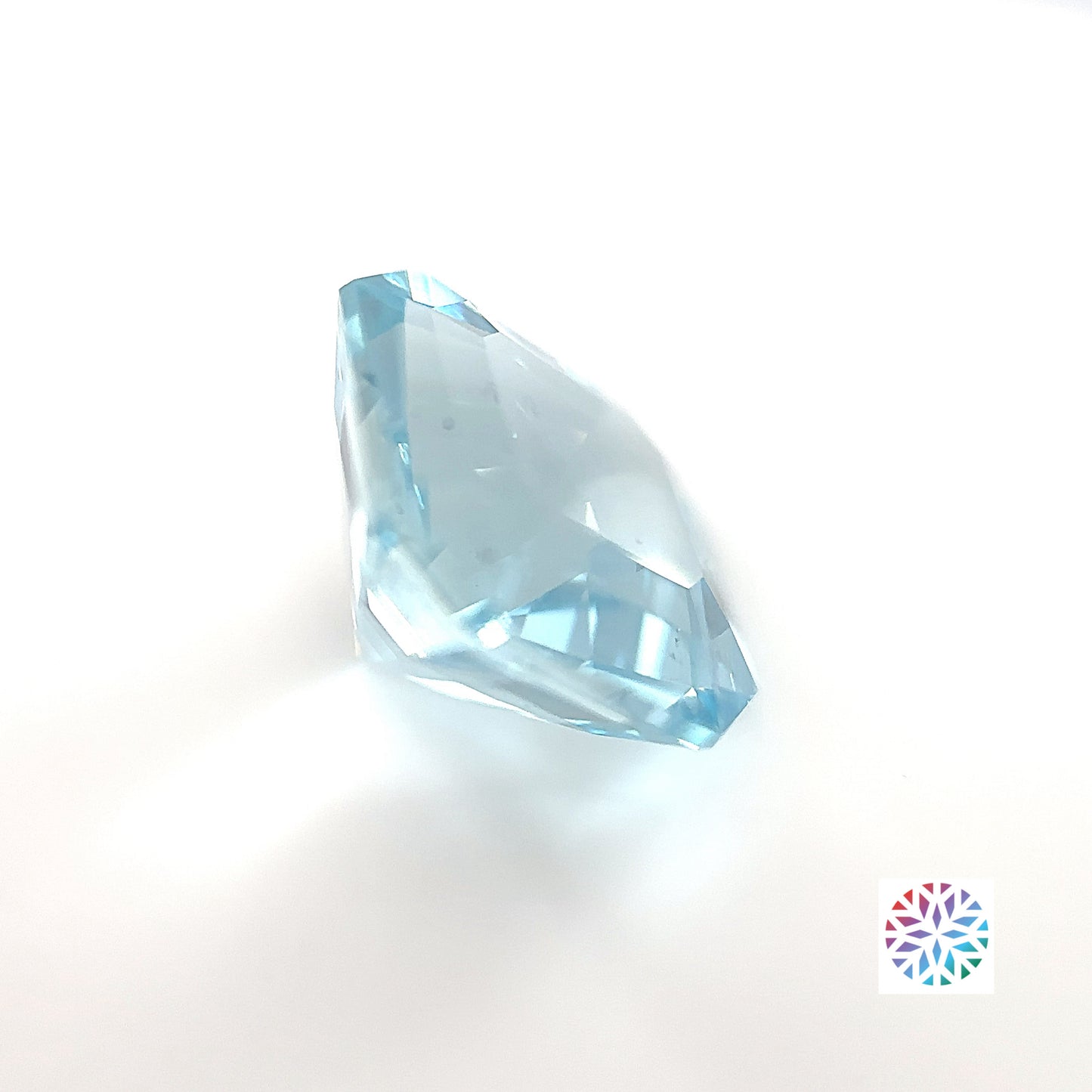 Aquamarine- Emerald, 4.56ct, 10.5 x 10.5 x 7.4mm