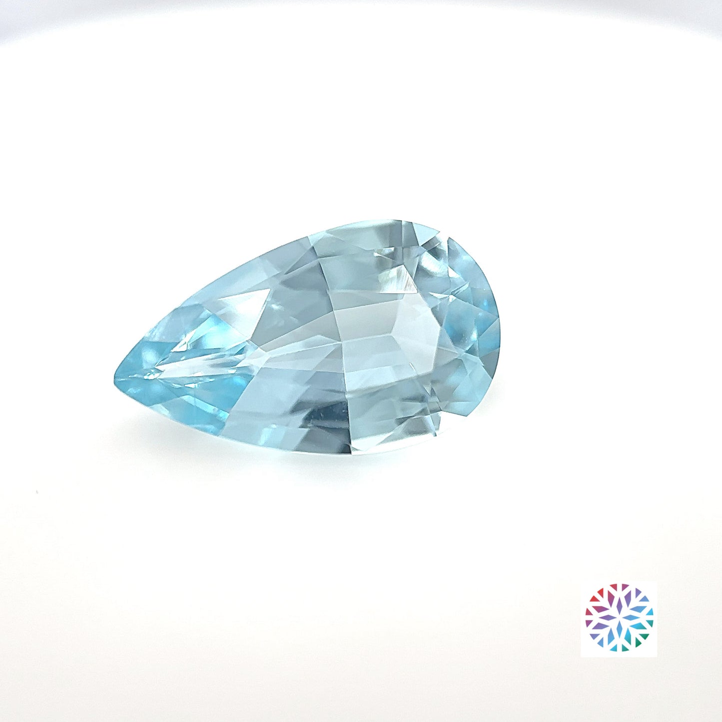 Aquamarine- Pear, 2.91ct, 14.1 x 8.3 x 5.0mm