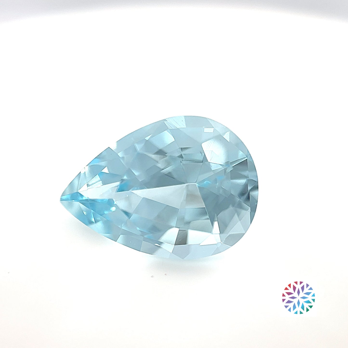 Aquamarine- Pear, 4.54ct, 14.0 x 9.9 x 7.1mm