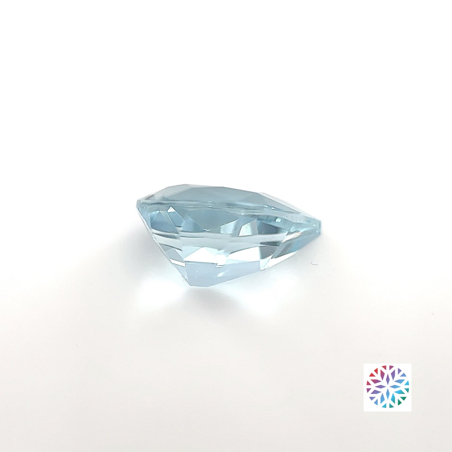 Aquamarine- Pear, 1.65ct, 10.0 x 6.5 x 5.1mm