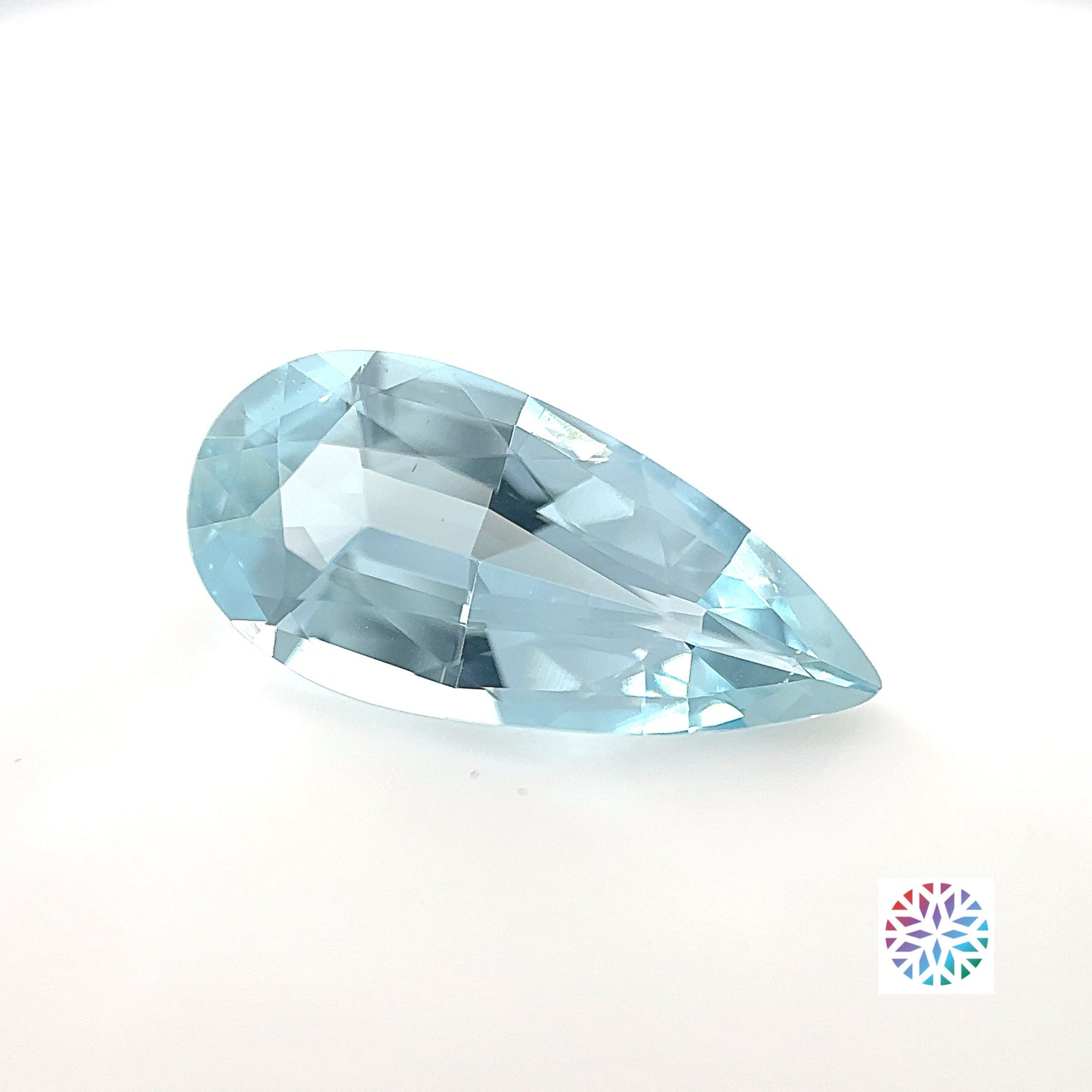 Aquamarine- Pear, 2.84ct, 15.6 x 7.5 x 5.1mm