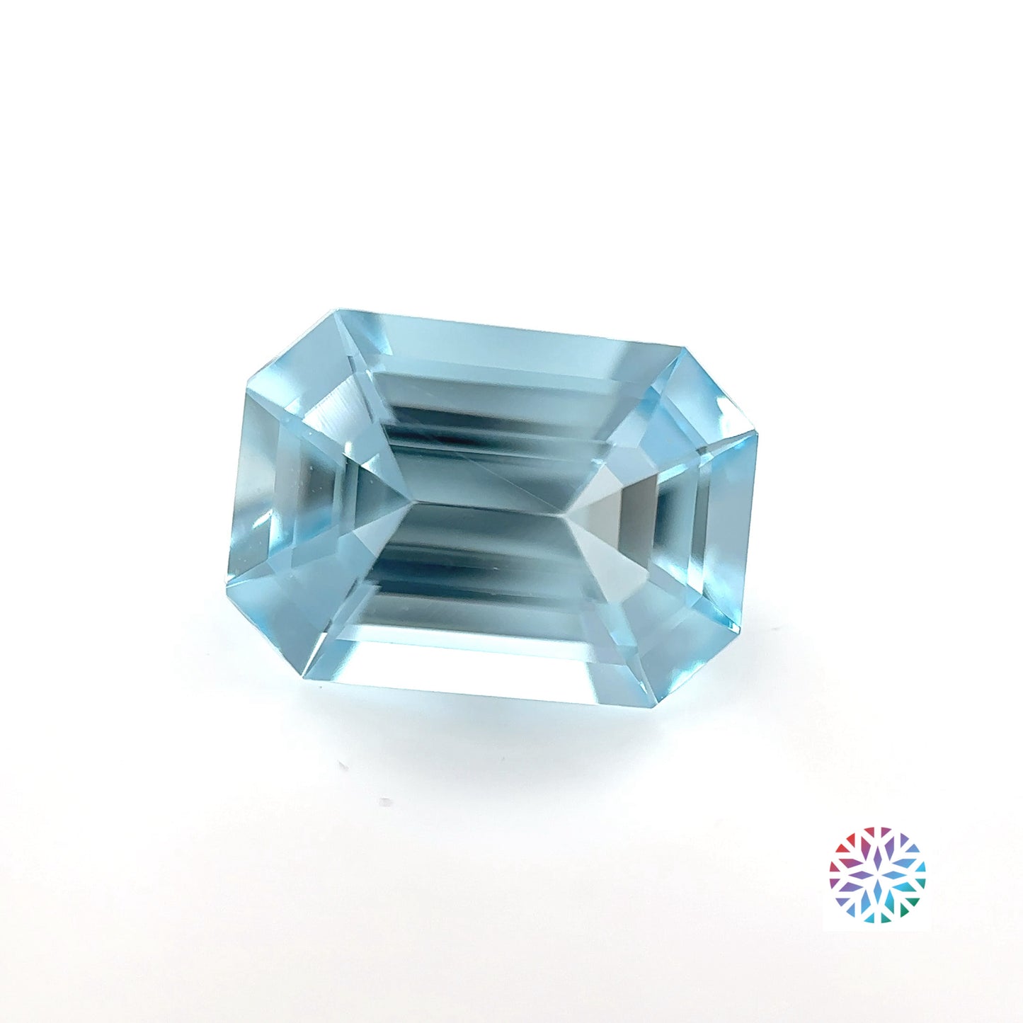 Aquamarine- Emerald, 2.31ct, 10.2 x 7.3 x 5.0mm