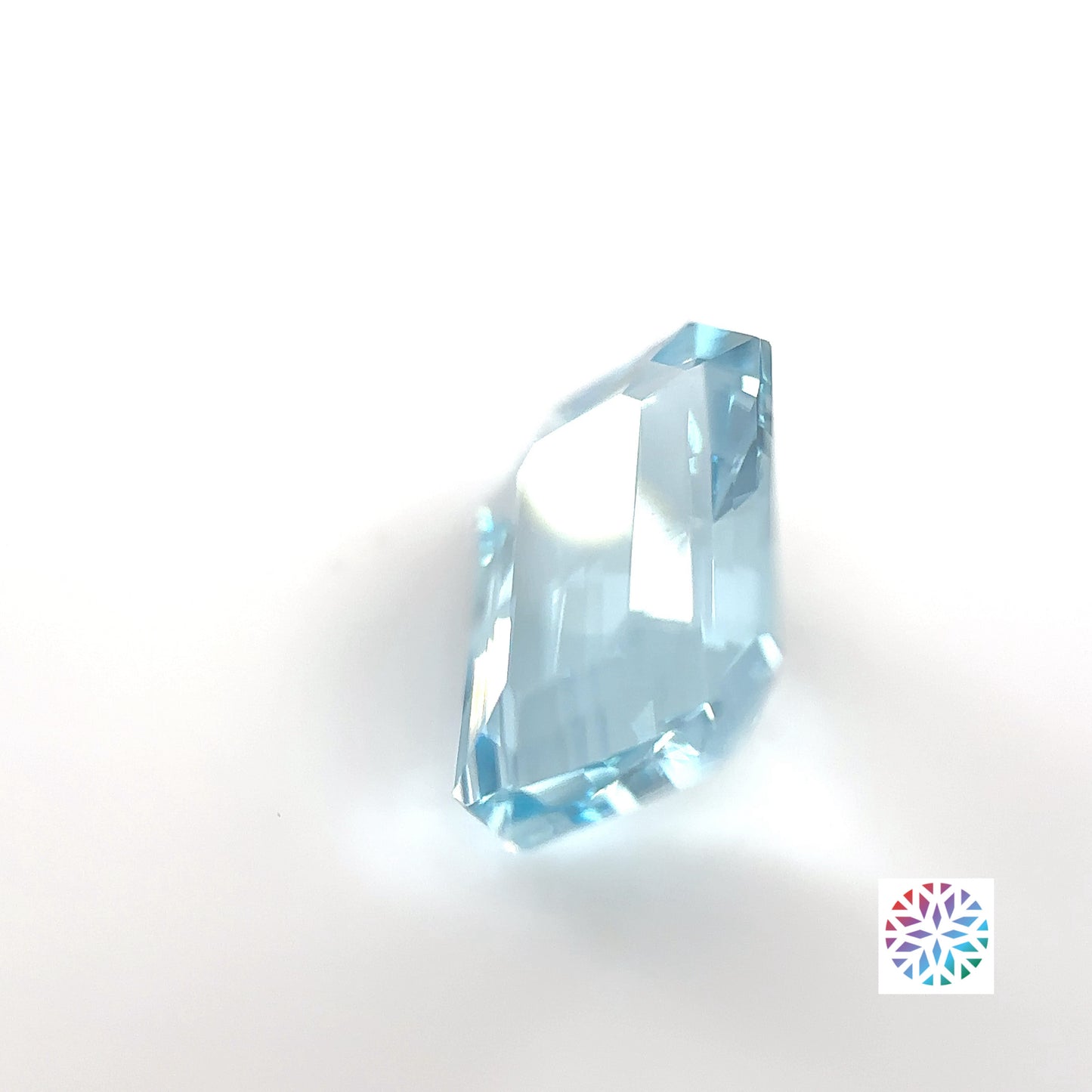 Aquamarine- Emerald, 2.31ct, 10.2 x 7.3 x 5.0mm