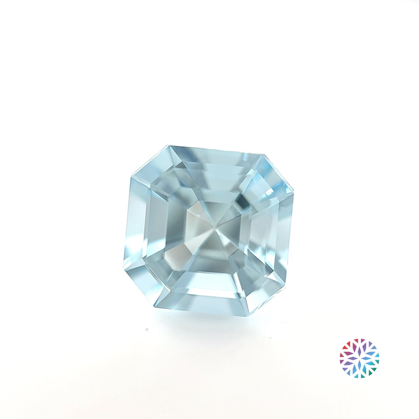 Aquamarine- Emerald, 2.51ct, 8.4 x 8.4 x 6.1mm