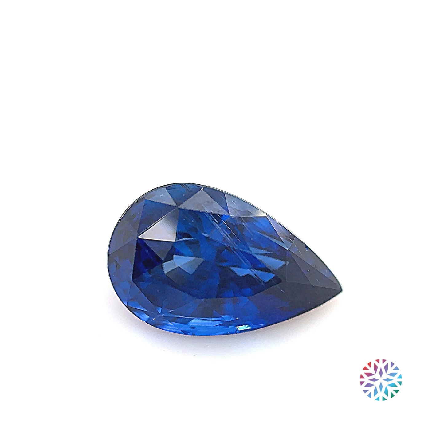 Blue Sapphire- Pear, 2.54ct, 10.2 x 6.4 x 5.3mm