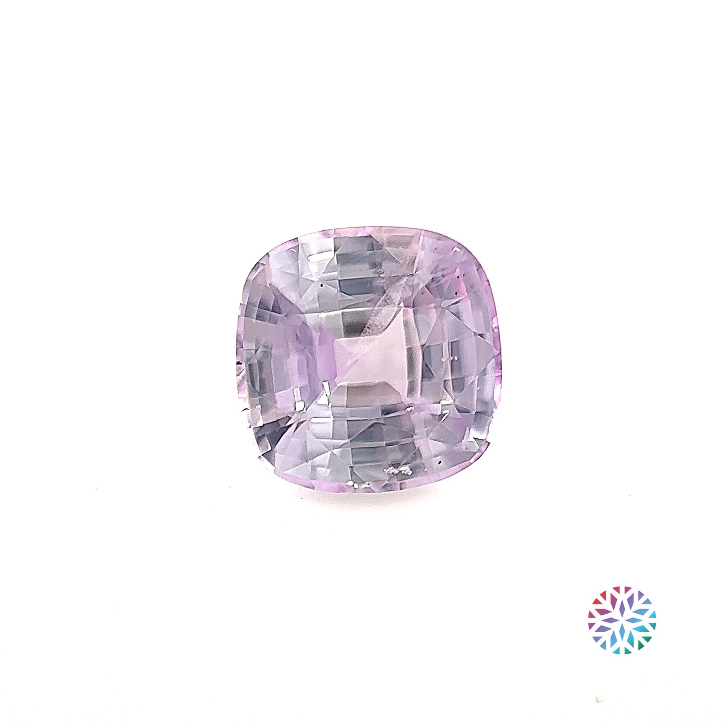 Pink Sapphire- Cushion, 2.62ct, 7.95 x 7.95 x 4.8mm, (N)