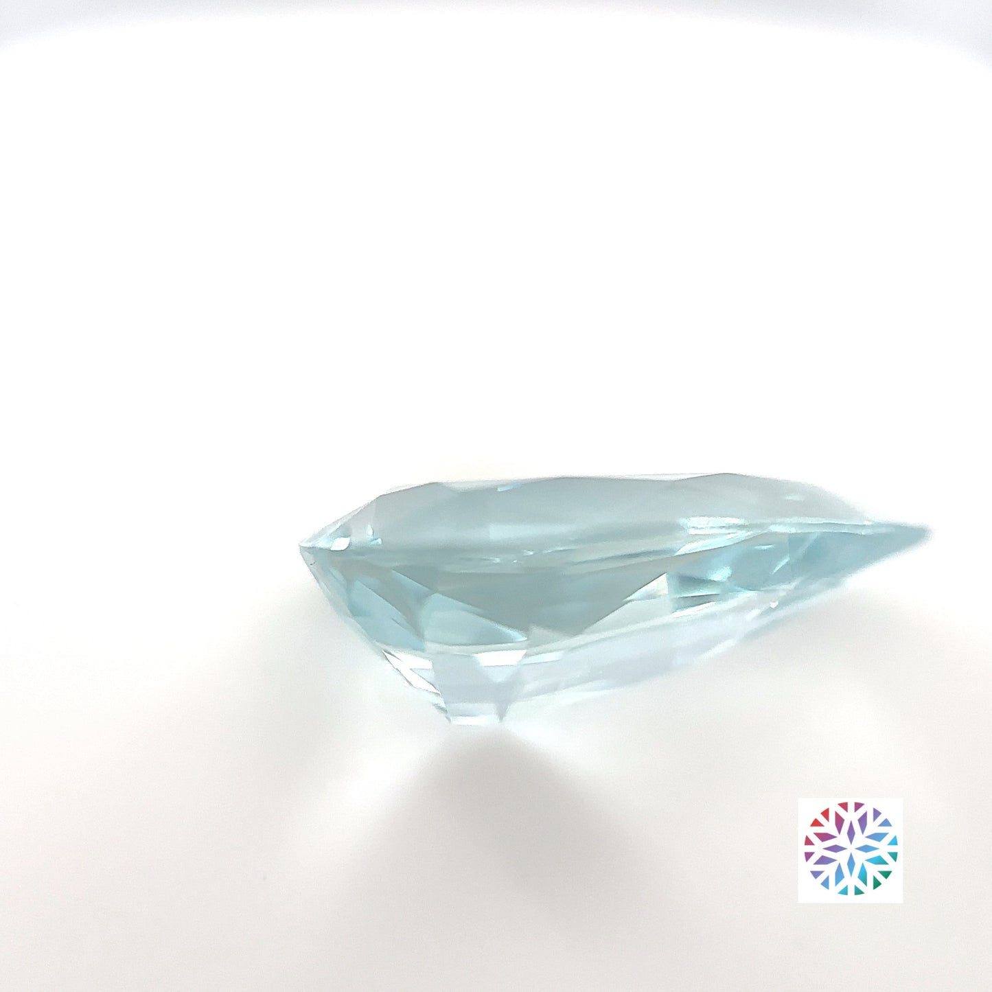 Aquamarine- Pear, 4.3ct, 16.1 x 9.9 x 6.0mm