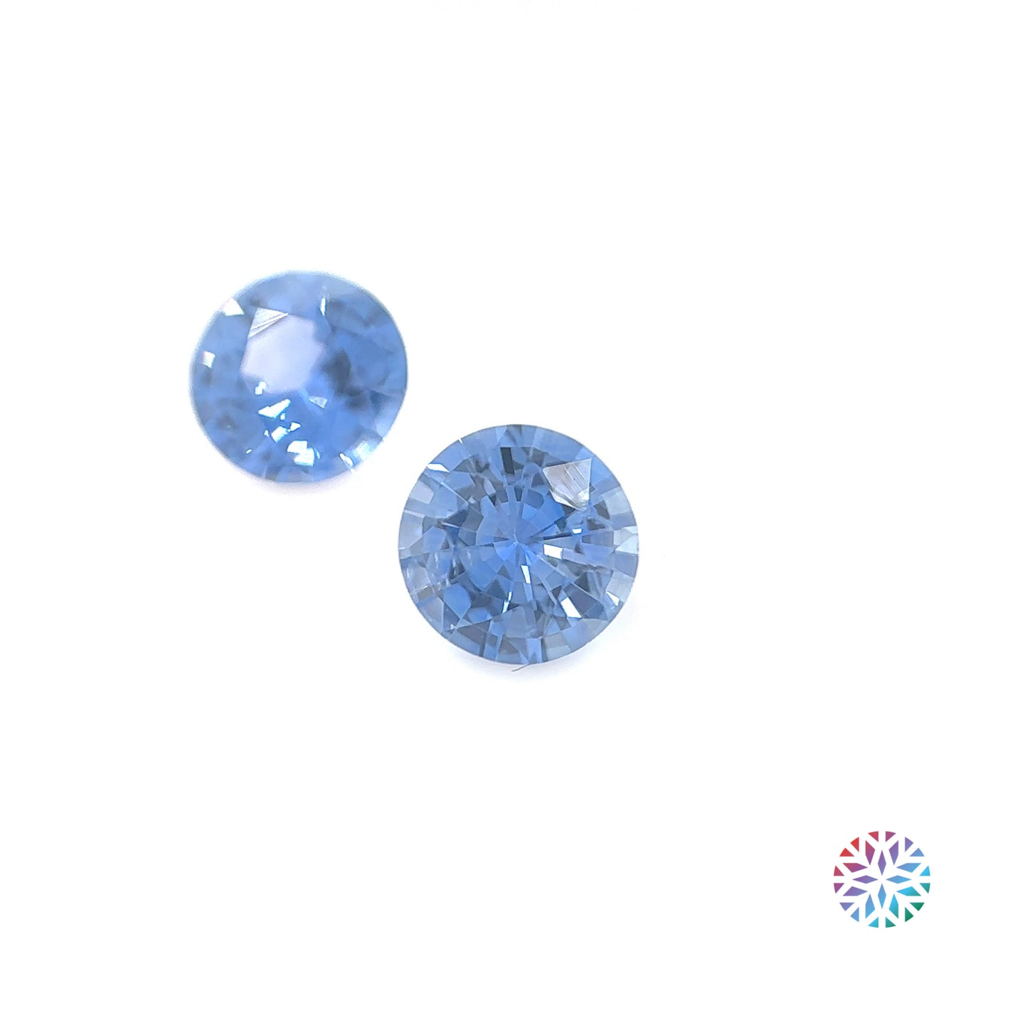 Blue Sapphire- Round, 2.02ct, 6.5 x 6.5mm