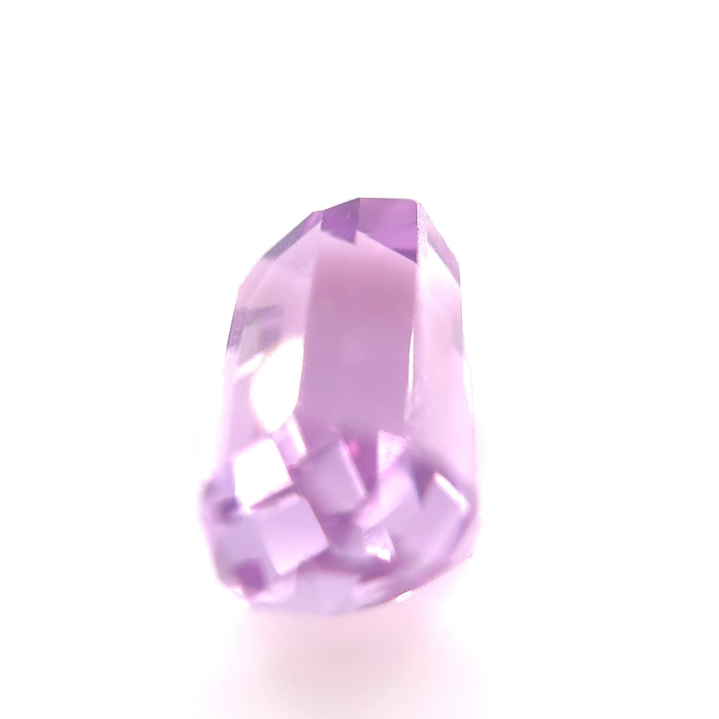 Kunzite- Emerald, 6.38ct, 12.9 x 7.2 x 7.5mm