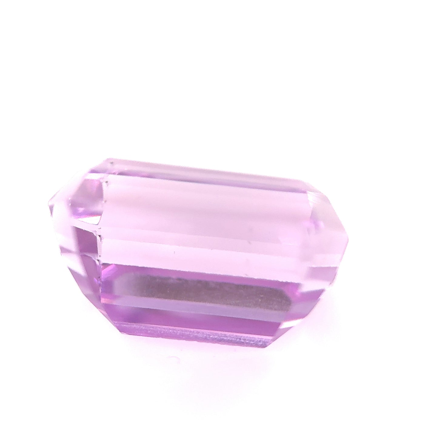 Kunzite- Emerald, 6.38ct, 12.9 x 7.2 x 7.5mm