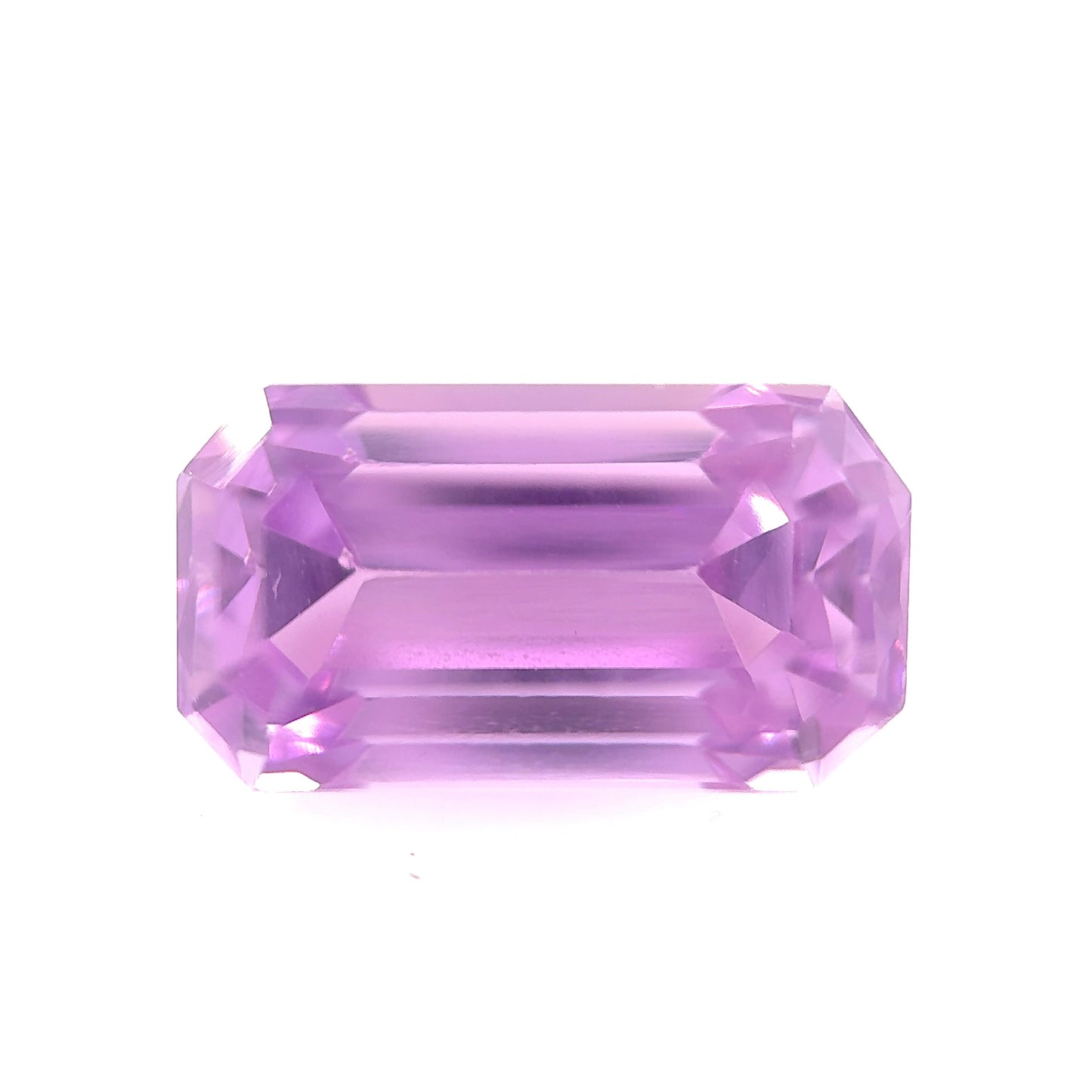 Kunzite- Emerald, 6.38ct, 12.9 x 7.2 x 7.5mm