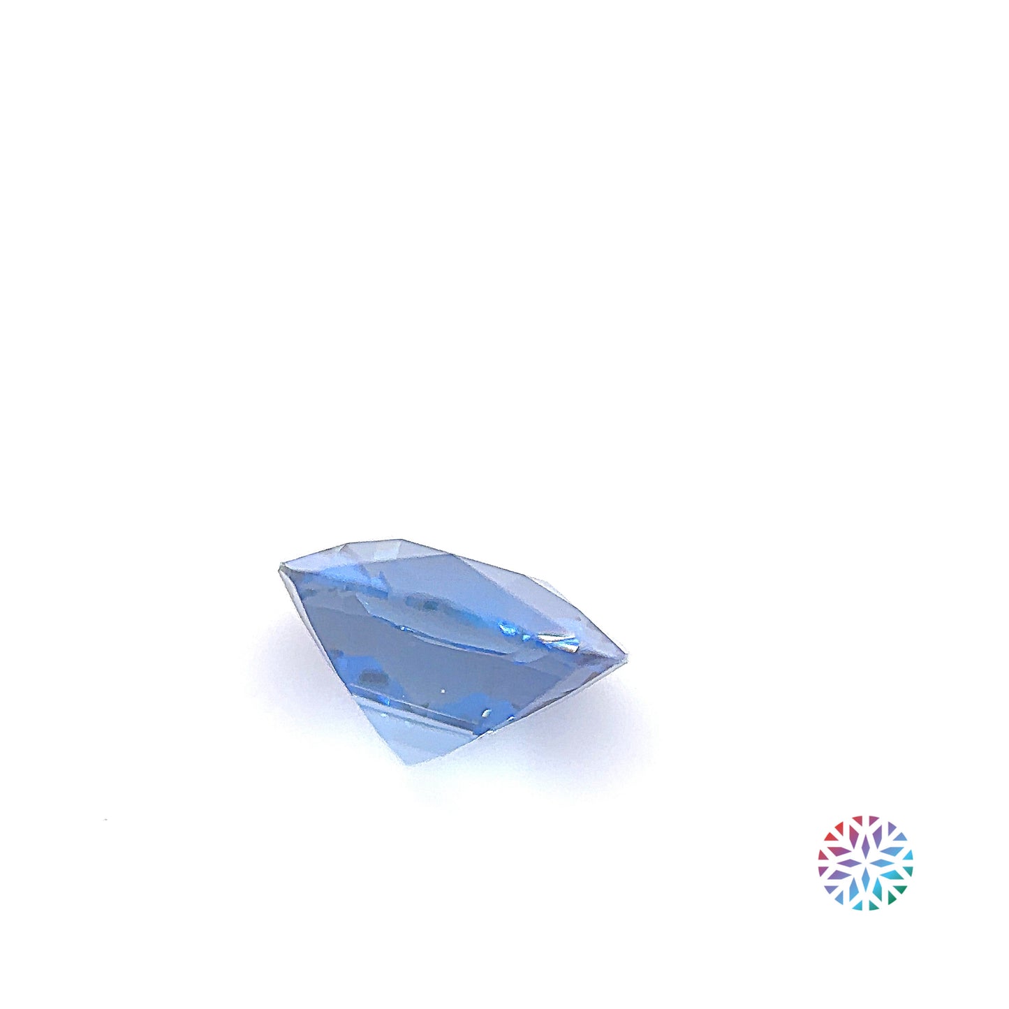 Blue Sapphire- Cushion, 1.35ct, 6.6 x 6.6 x 4.0mm