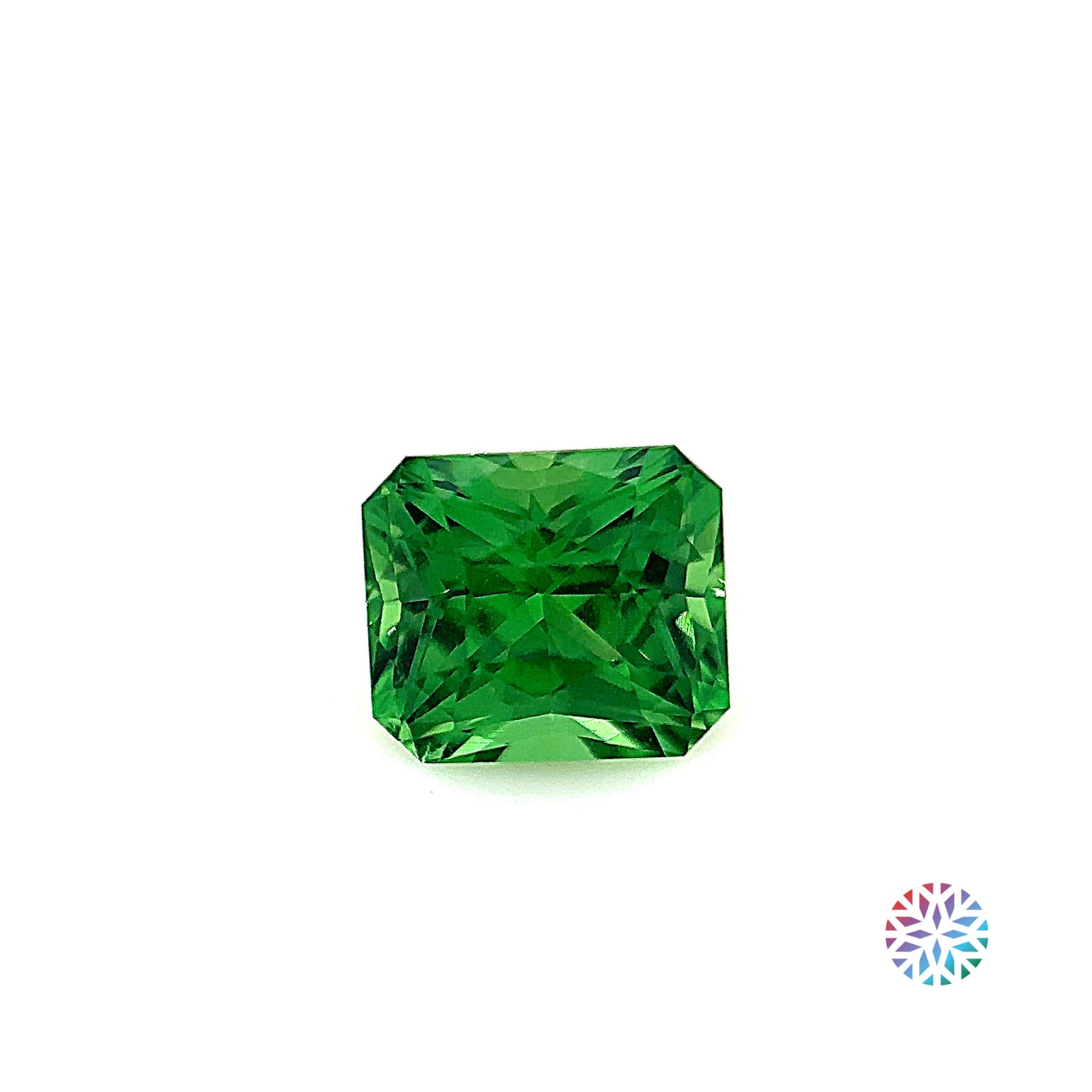 Tsavorite- Radiant, 1.14ct, 6.2 x 5.4 x 4.3mm