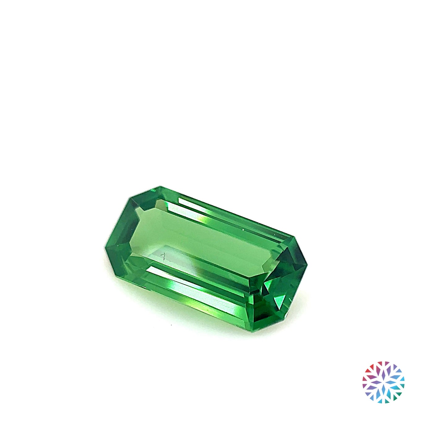 Tsavorite- Emerald, 0.92ct, 8.4 x 4.5 x 2.6mm