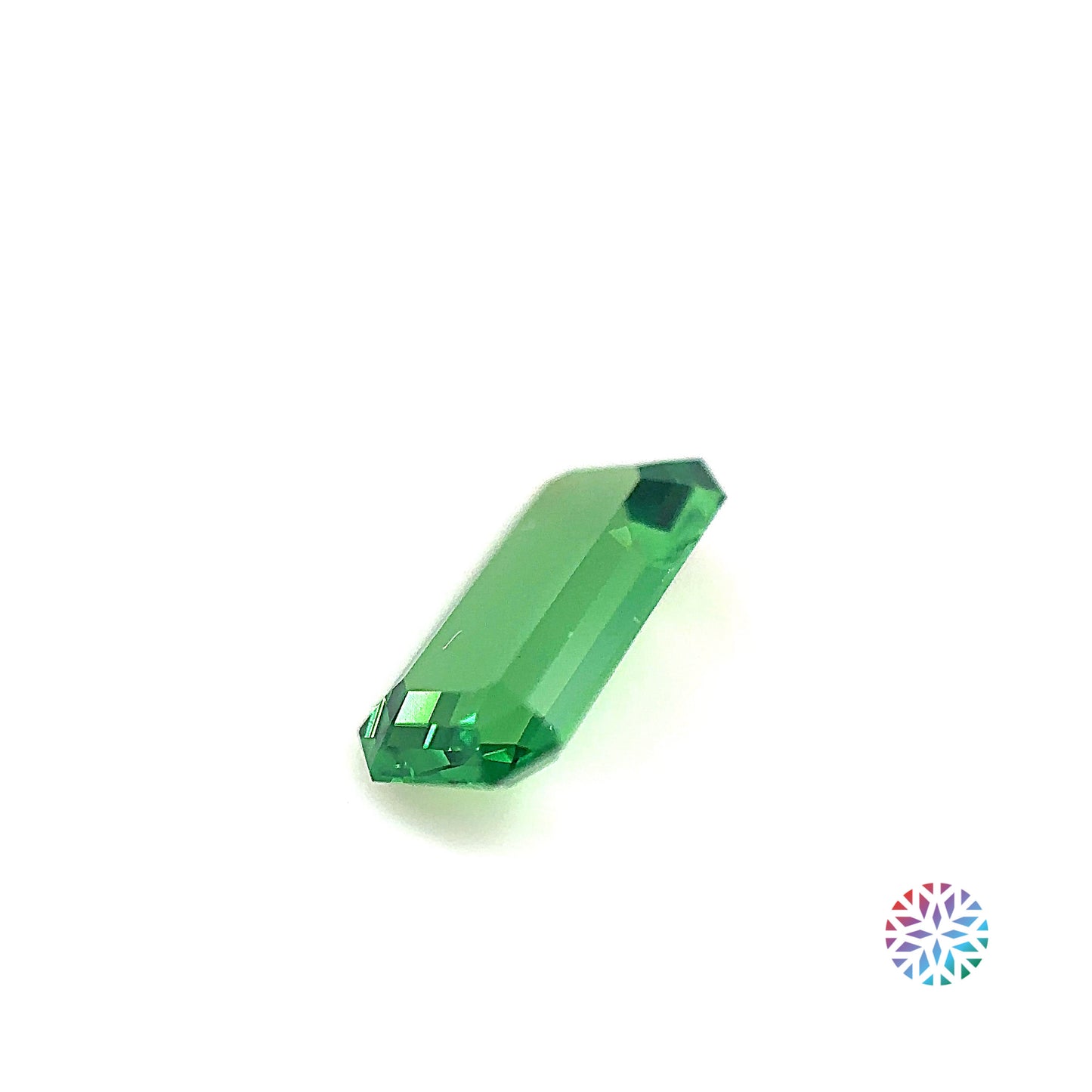 Tsavorite- Emerald, 0.92ct, 8.4 x 4.5 x 2.6mm