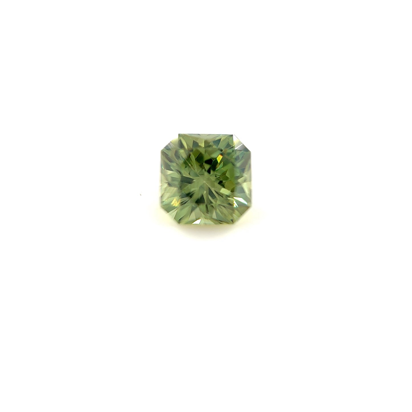 Demantoid- Emerald, 1.23ct, 5.8 x 5.8 x 4.3mm