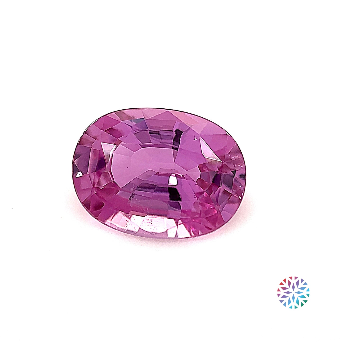 Pink Sapphire- Oval, 3.48ct, 10.7 x 8.0 x 4.8mm, (C), (N)