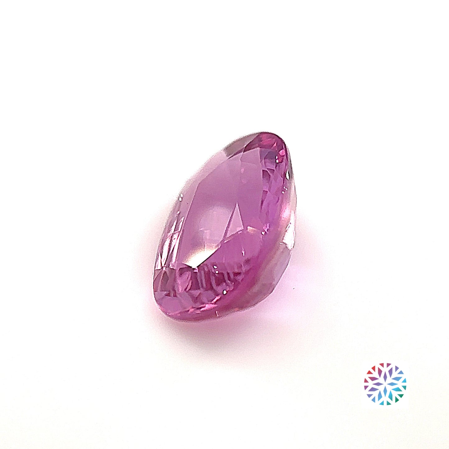 Pink Sapphire- Oval, 3.48ct, 10.7 x 8.0 x 4.8mm, (C), (N)