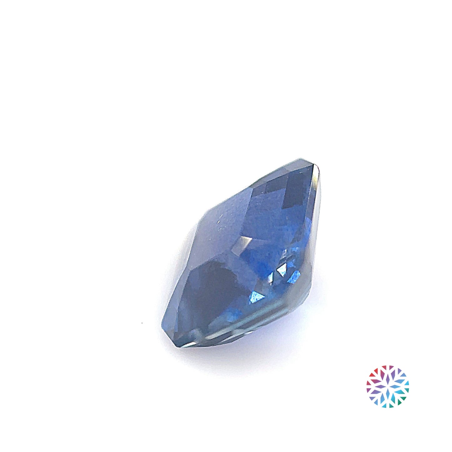 Blue Sapphire- Emerald, 3.02ct, 8.1 x 7.6 x 5.0mm, (C)