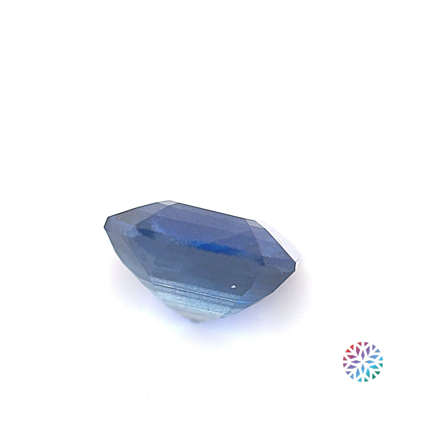 Blue Sapphire- Emerald, 3.02ct, 8.1 x 7.6 x 5.0mm, (C)