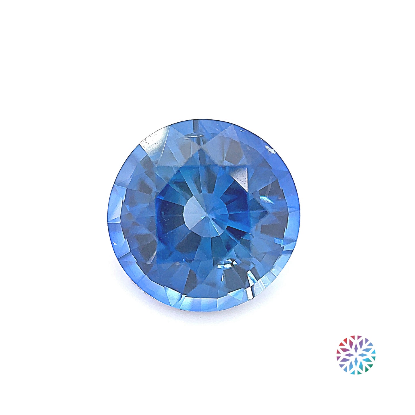 Blue Sapphire- Round, 3.14ct, 8.8 x 8.8 x 5.7mm