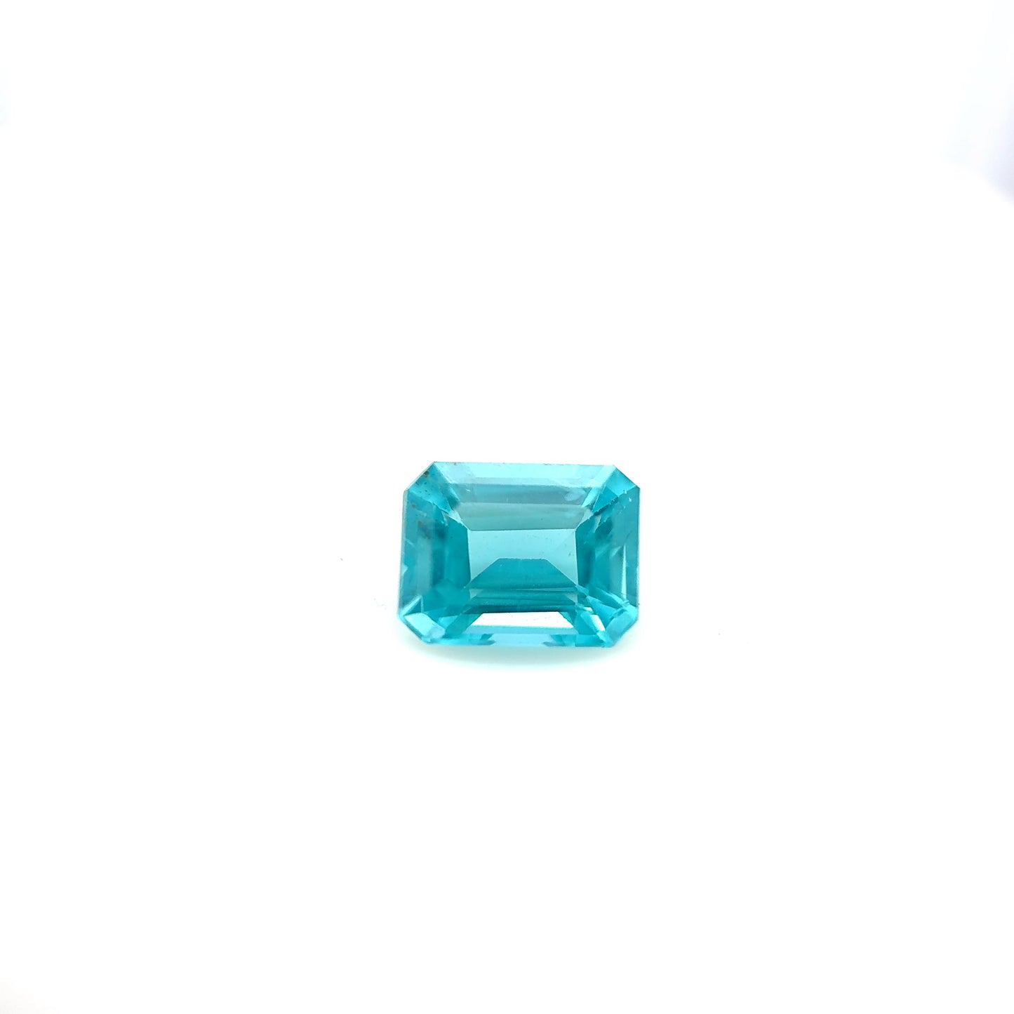 Apatite- Emerald, 0.98ct, 6.4 x 5.0 x 3.7mm