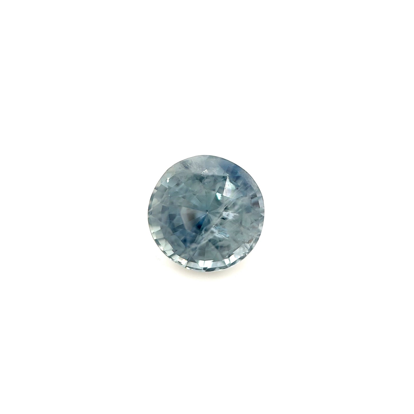 Grey Sapphire- Round, 2.76ct, 7.9 x 7.9 x 5.6mm, (C)