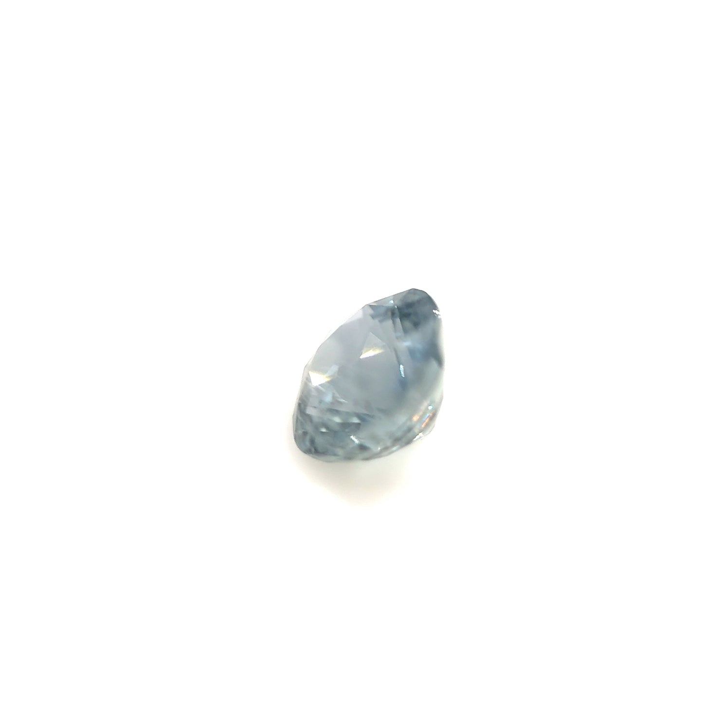 Grey Sapphire- Round, 2.76ct, 7.9 x 7.9 x 5.6mm, (C)