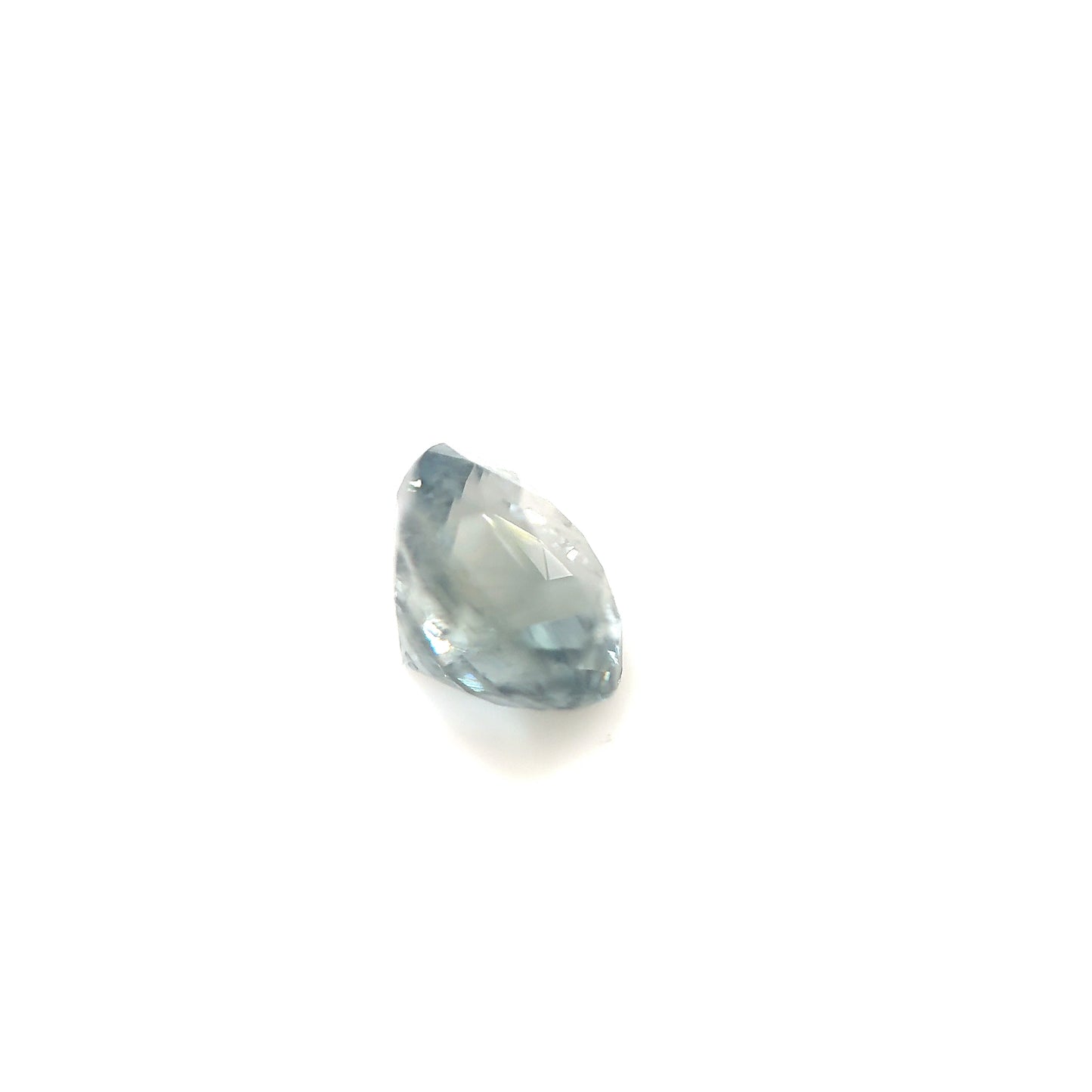 Grey Sapphire- Round, 2.76ct, 7.9 x 7.9 x 5.6mm, (C)