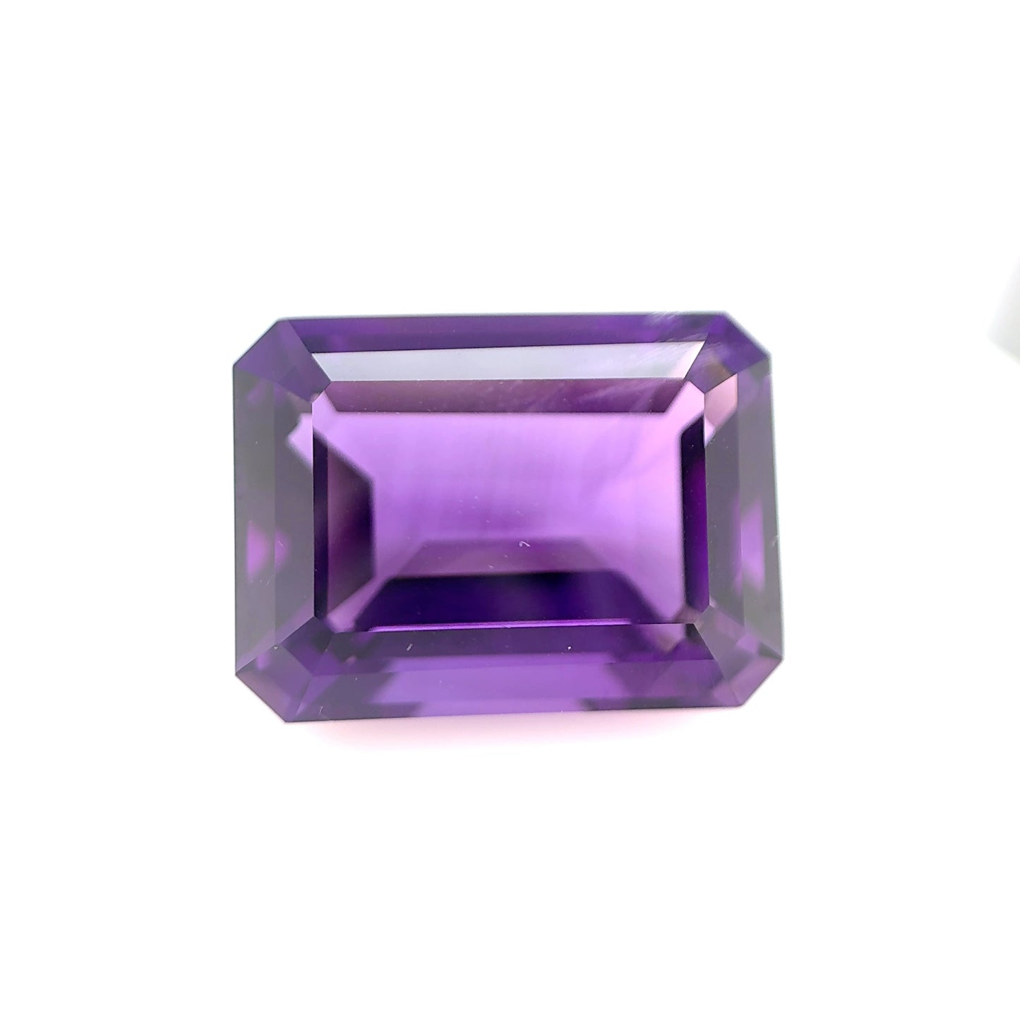 Amethyst- Emerald, 23.9ct, 22.0 x 15.0 x 8.0mm