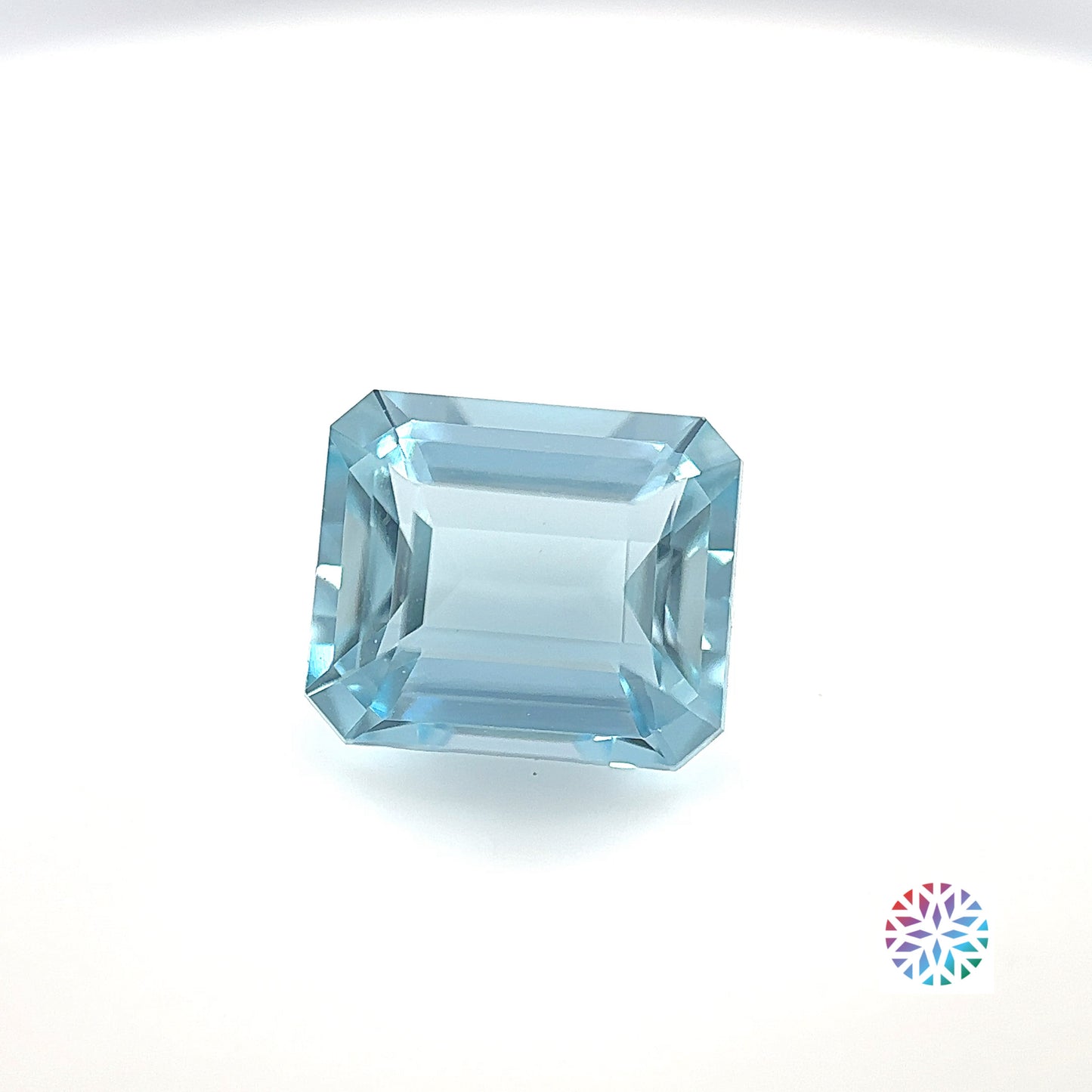 Aquamarine- Emerald, 2.84ct, 9.2 x 7.8 x 5.3mm