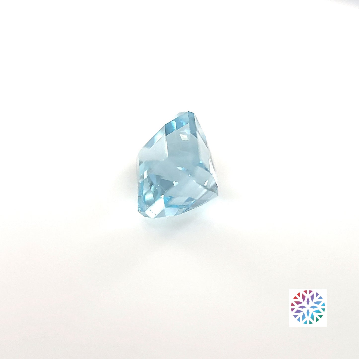 Aquamarine- Emerald, 1.69ct, 6.9 x 6.2 x 6.0mm