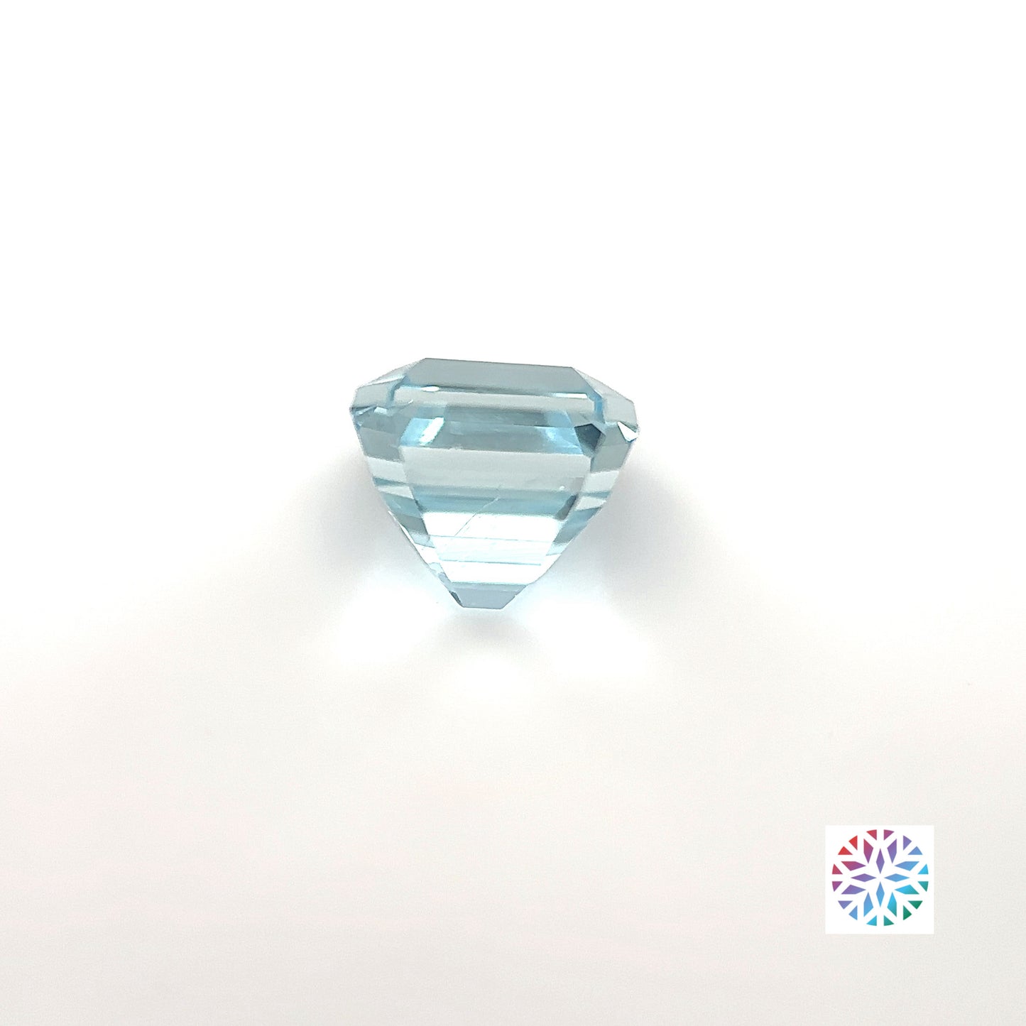 Aquamarine- Emerald, 1.69ct, 6.9 x 6.2 x 6.0mm