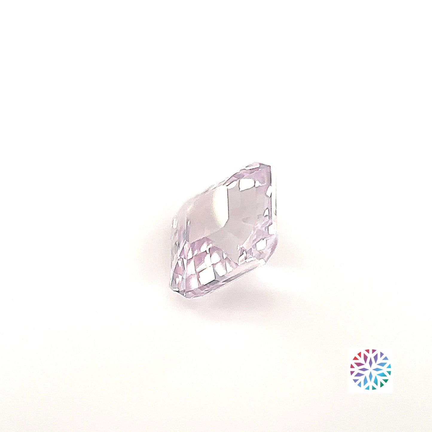 Pink Sapphire- Emerald, 1.75ct, 6.5 x 6.4 x 4.4mm, (N)