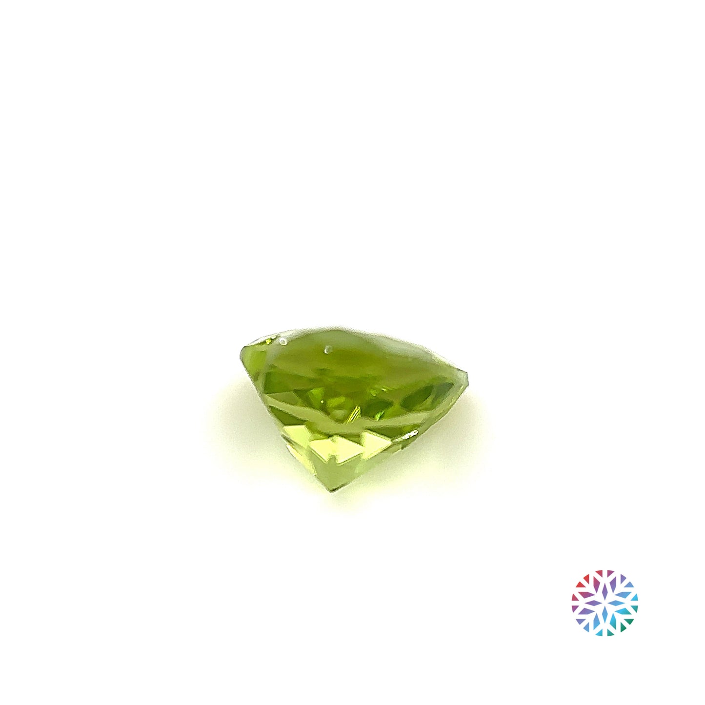 Peridot- Heart, 1.76ct, 7.7 x 7.6 x 5.1mm