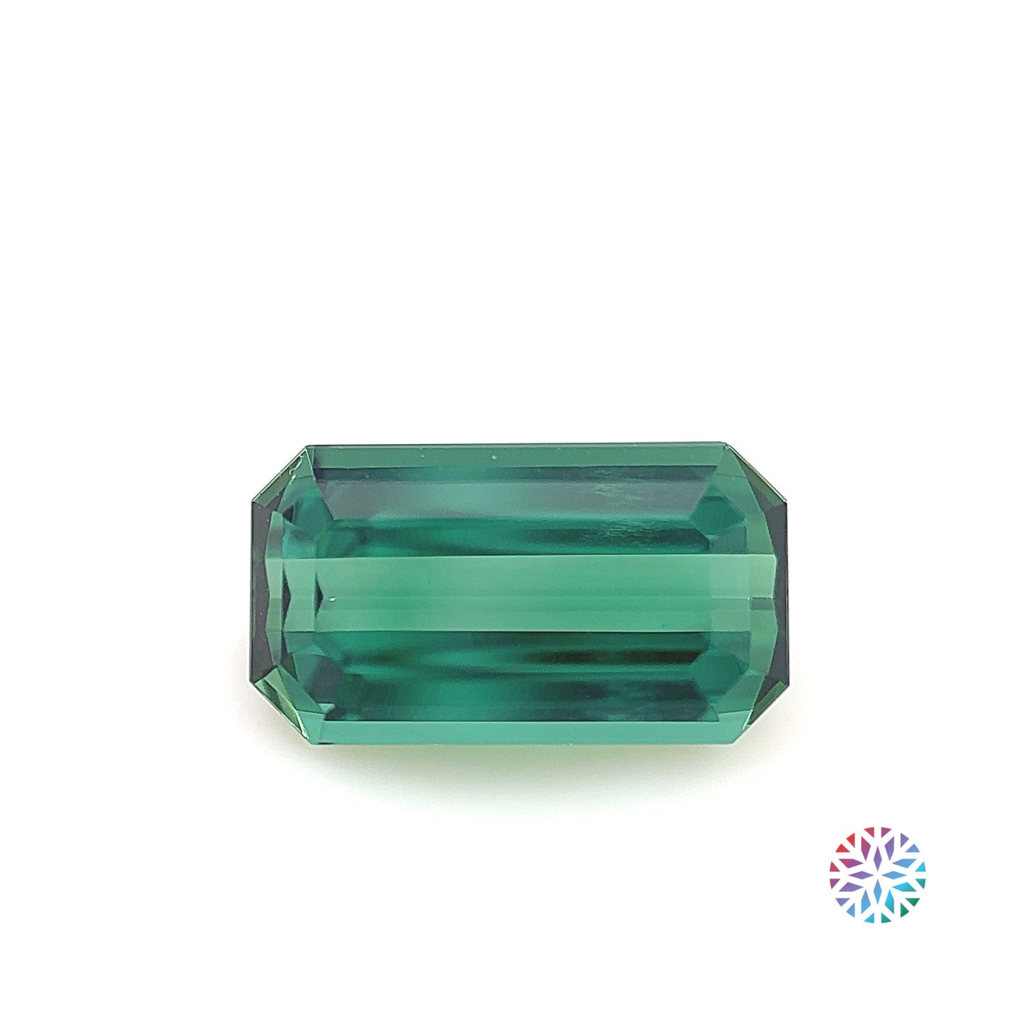 B/G Tourmaline- Emerald, 2.7ct, 11.0 x 6.1 x 4.5mm