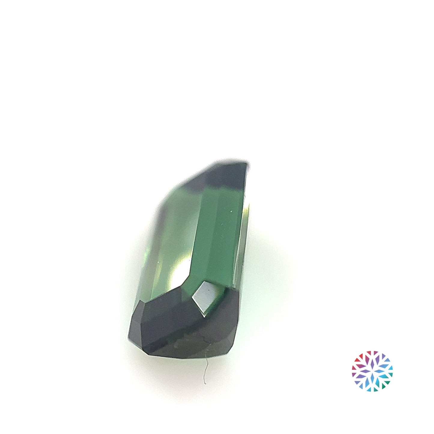 B/G Tourmaline- Emerald, 2.7ct, 11.0 x 6.1 x 4.5mm