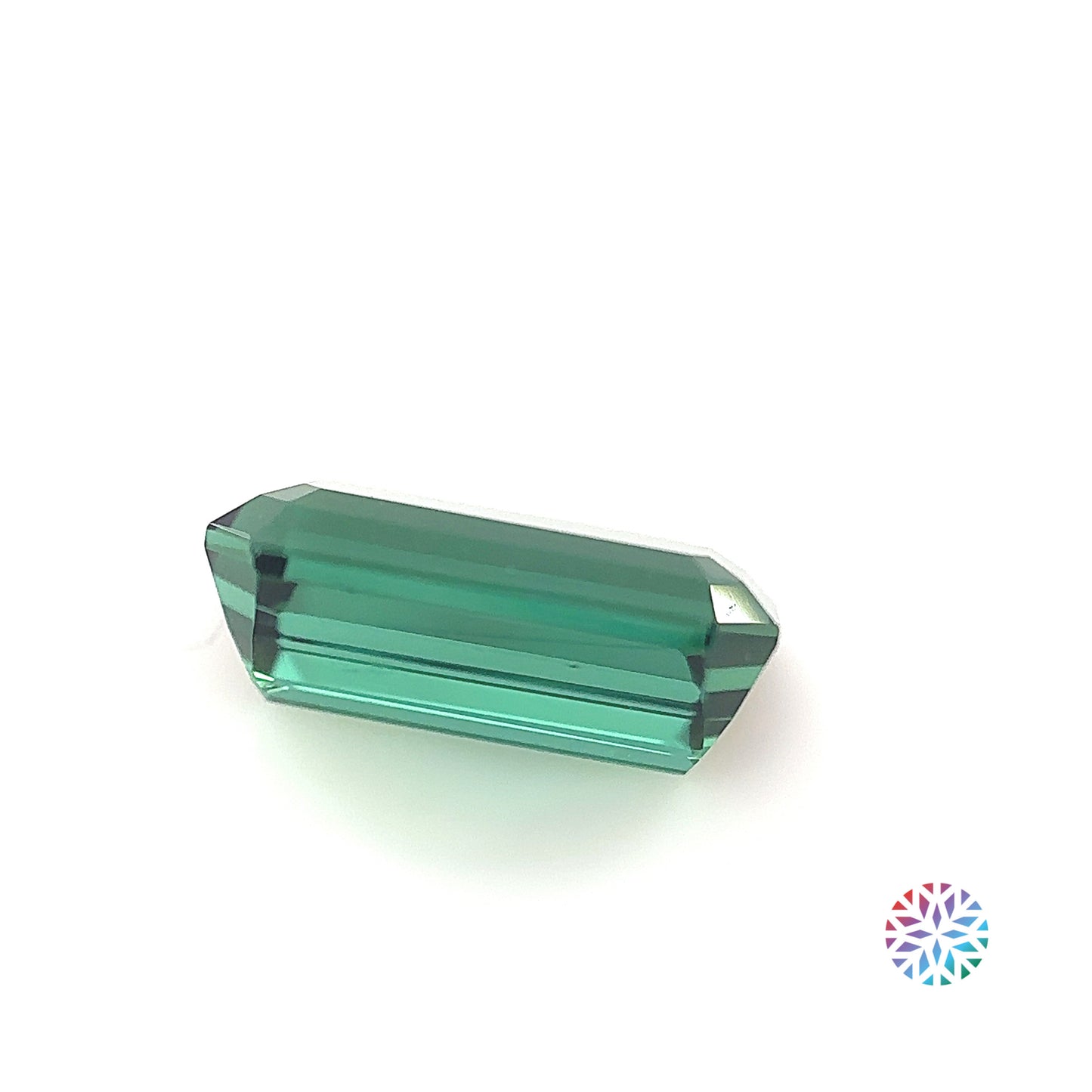 B/G Tourmaline- Emerald, 2.7ct, 11.0 x 6.1 x 4.5mm