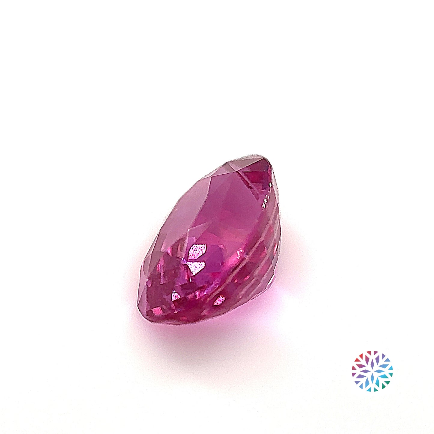 Pink Sapphire- Oval, 4.09ct, 10.4 x 8.1 x 5.9mm, (C)