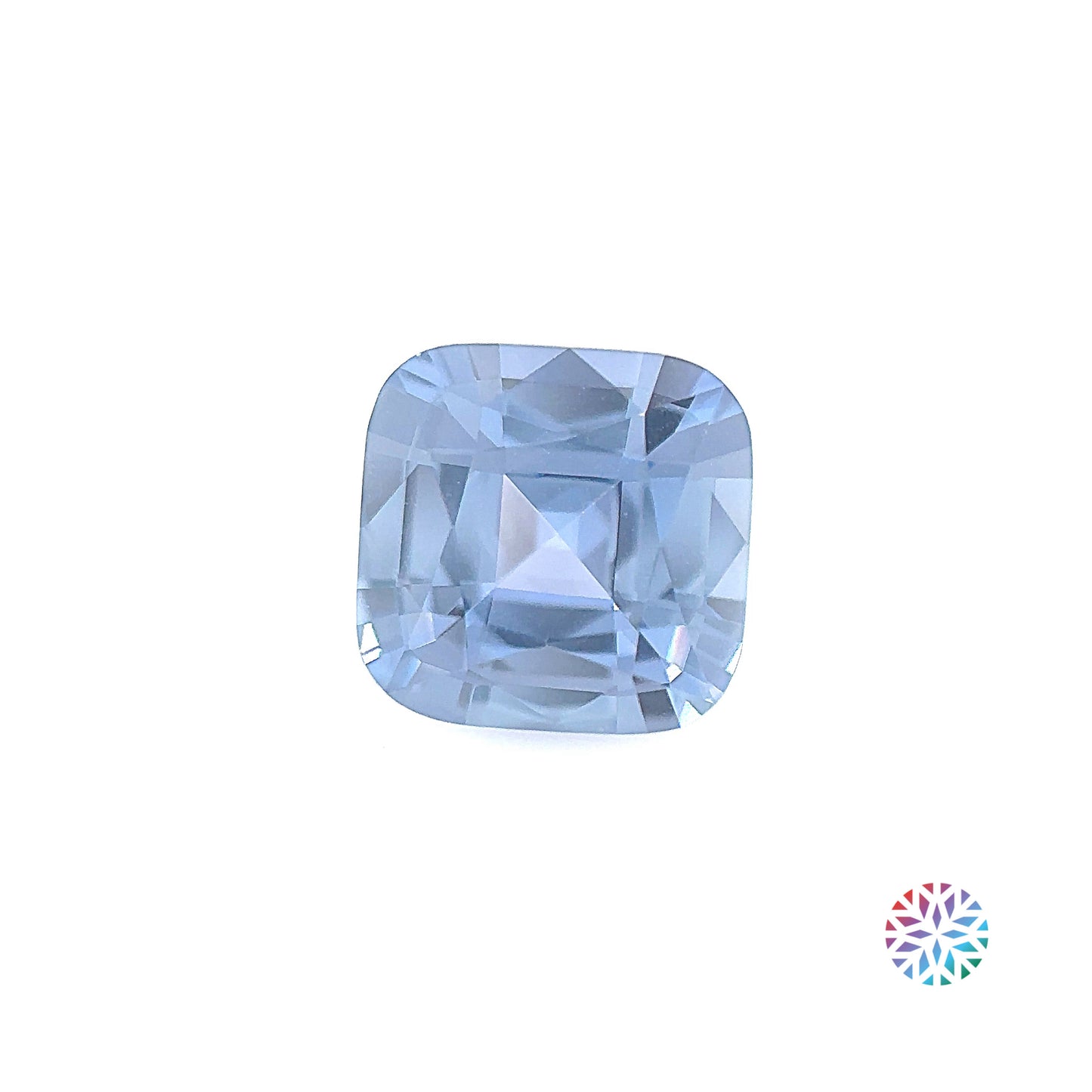 Blue Sapphire- Cushion, 1.75ct, 7.0 x 7.0 x 4.1mm