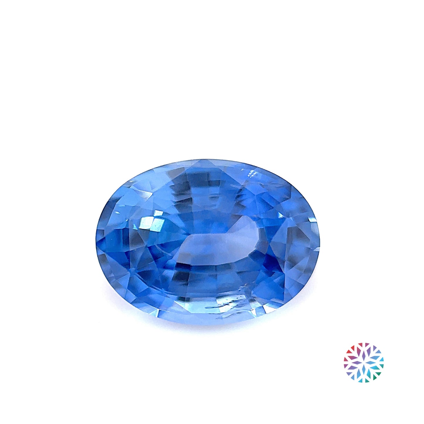 Blue Sapphire- Oval, 2.57ct, 9.5 x 7.0 x 4.7mm