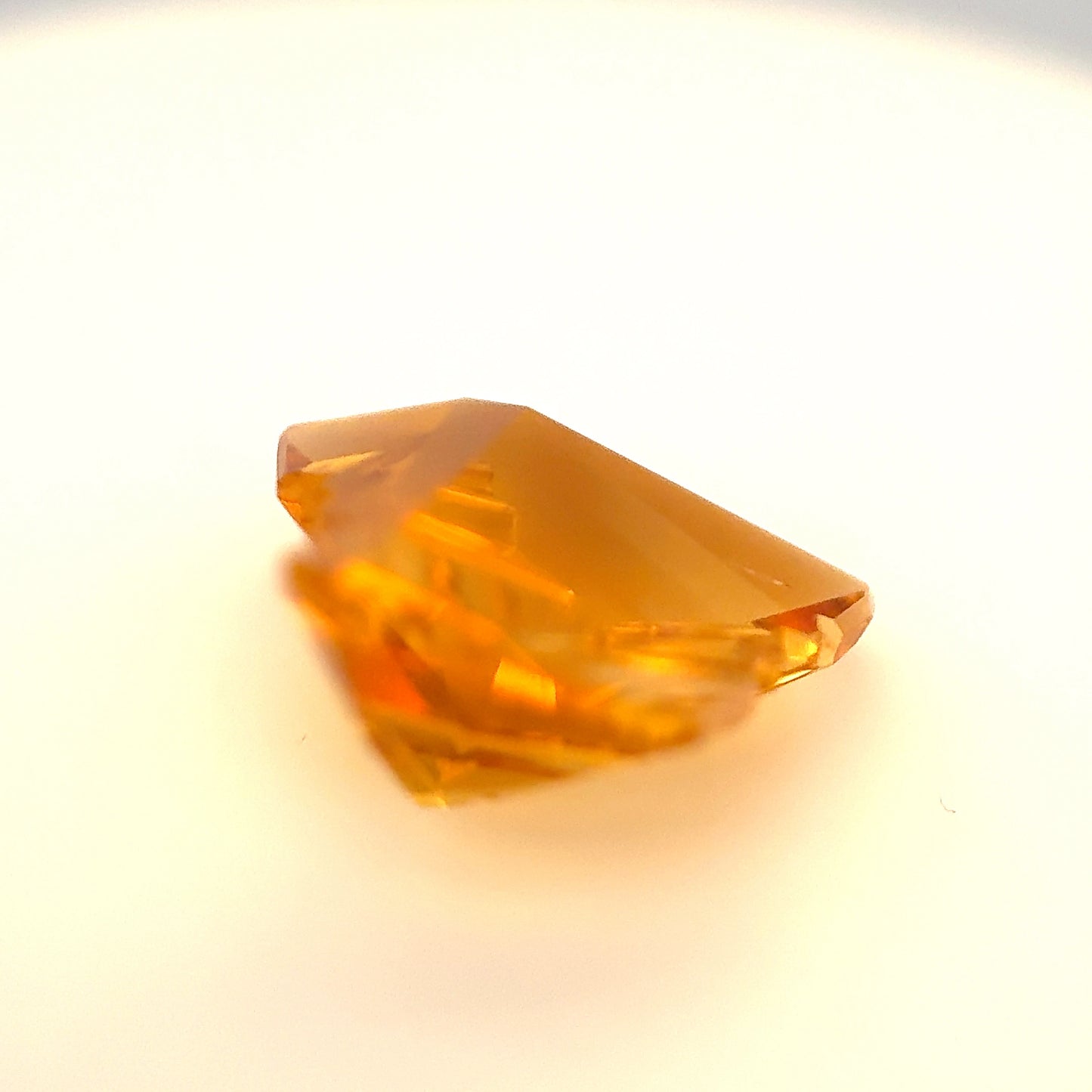 Citrine- Fancy, 4.93ct, 13.1 x 12.5 x 6.6mm