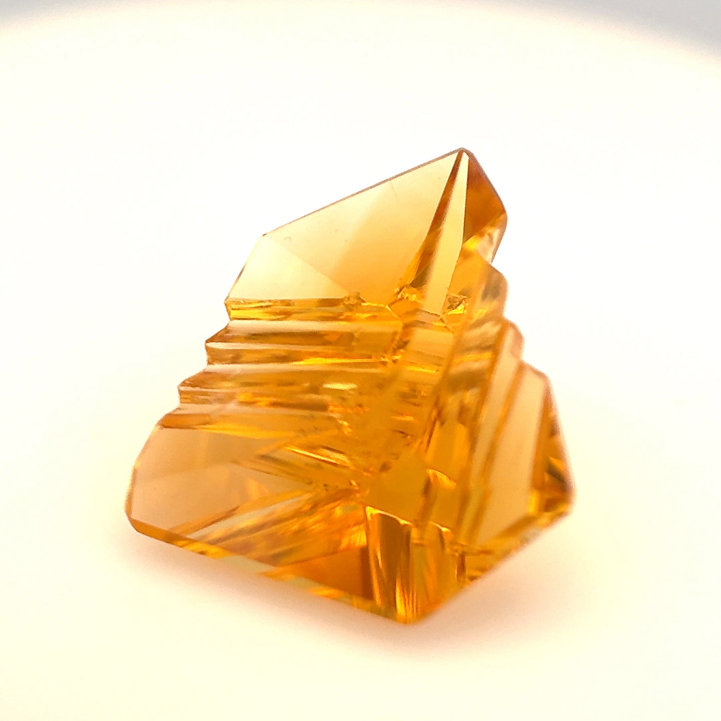 Citrine- Fancy, 4.93ct, 13.1 x 12.5 x 6.6mm