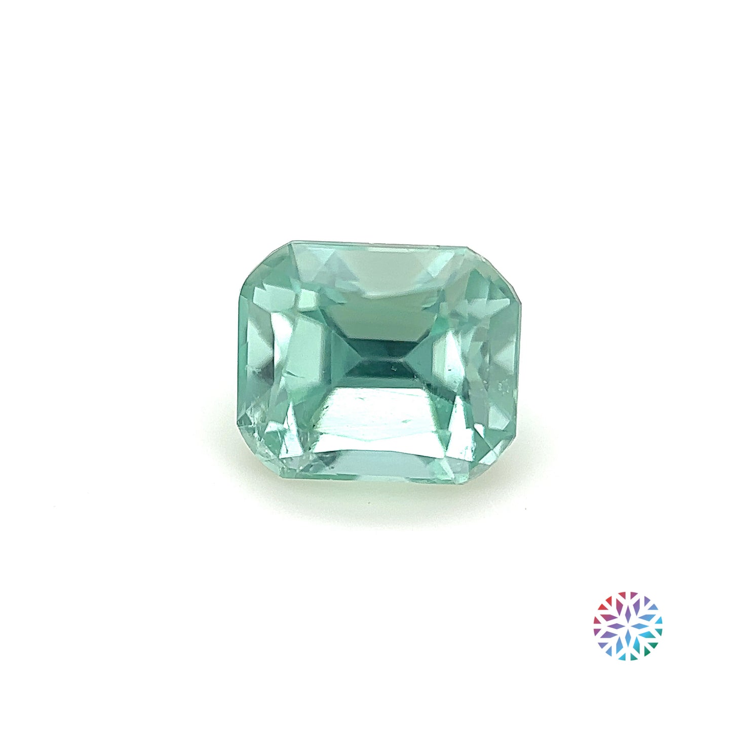 Mint Tourmaline- Emerald, 2.09ct, 7.4 x 6.3 x 5.9mm