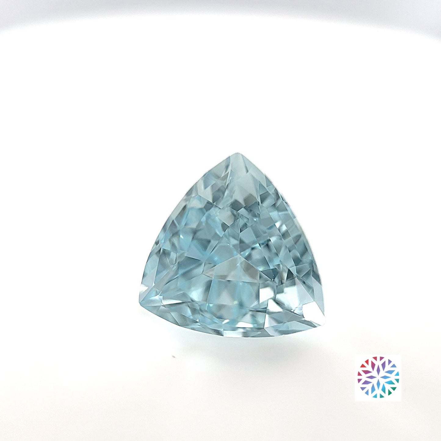 Aquamarine- Trilliant, 3.09ct, 9.7 x 9.7 x 7.0mm